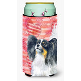 Caroline'S Treasures Papillon Love Decorative Can Hugger, Tall Boy, Multicolor