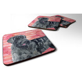 Caroline'S Treasures Giant Schnauzer Love Decorative Coasters, Multicolor