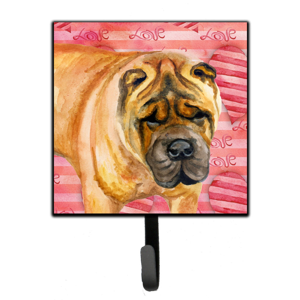 Caroline's Treasures Shar Pei Love Wall Hook