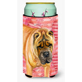 Caroline'S Treasures Shar Pei Love Decorative Can Hugger, Tall Boy, Multicolor