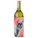 Caroline'S Treasures Schnauzer Love Decorative Bottle Hugger, 750Ml, Multicolor