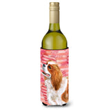 Caroline'S Treasures Cavalier Spaniel Love Decorative Bottle Hugger, 750Ml, Multicolor