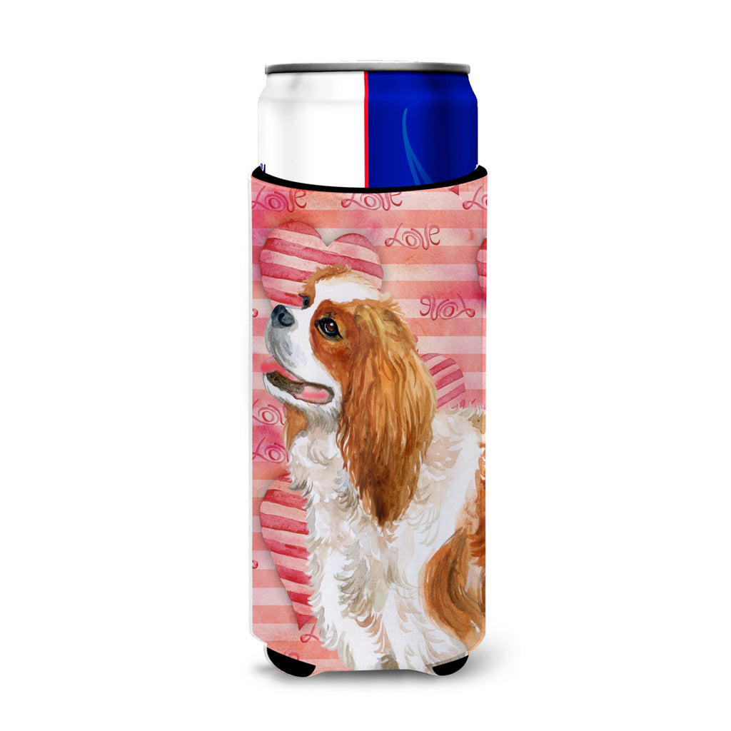 Cavalier Spaniel Love Decorative Can Hugger, Slim