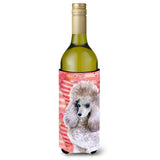 Caroline'S Treasures Poodle Love Decorative Bottle Hugger, 750Ml, Multicolor