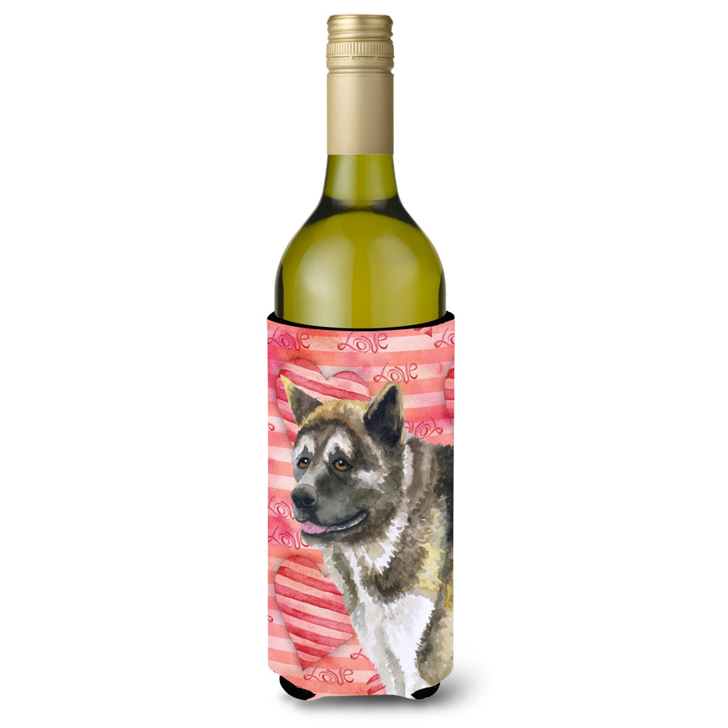 American Akita Love Decorative Bottle Hugger