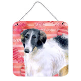 Caroline'S Treasures Borzoi Metal Print, 6H X 6W, Love Is A Dog