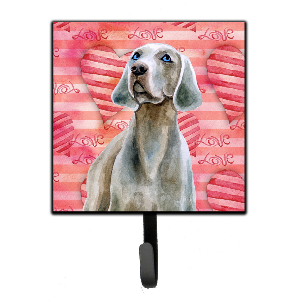 Caroline's Treasures Weimaraner Love Wall Hook