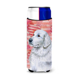 Caroline'S Treasures Maremma Sheepdog Love Decorative Can Hugger, Slim, Multicolor