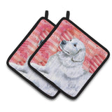 Caroline'S Treasures Maremma Sheepdog Decorated Pot Holder, 7.5H X 7.5W, Love Is A Dog
