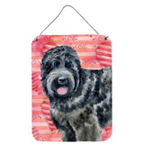 Caroline'S Treasures Black Russian Terrier Love Metal Print, 16 X 12, Multicolor