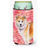Caroline'S Treasures Shiba Inu Love Decorative Can Hugger, Tall Boy, Multicolor