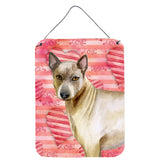 Caroline'S Treasures Thai Ridgeback Love Metal Print, 16 X 12, Multicolor