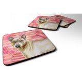Caroline'S Treasures Thai Ridgeback Love Decorative Coasters, Multicolor