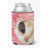 Caroline'S Treasures Pekingese Love Decorative Can Hugger, Multicolor