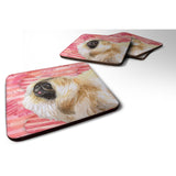 Caroline'S Treasures Pekingese Love Decorative Coasters, Multicolor
