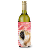 Caroline'S Treasures Pekingese Love Decorative Bottle Hugger, 750Ml, Multicolor