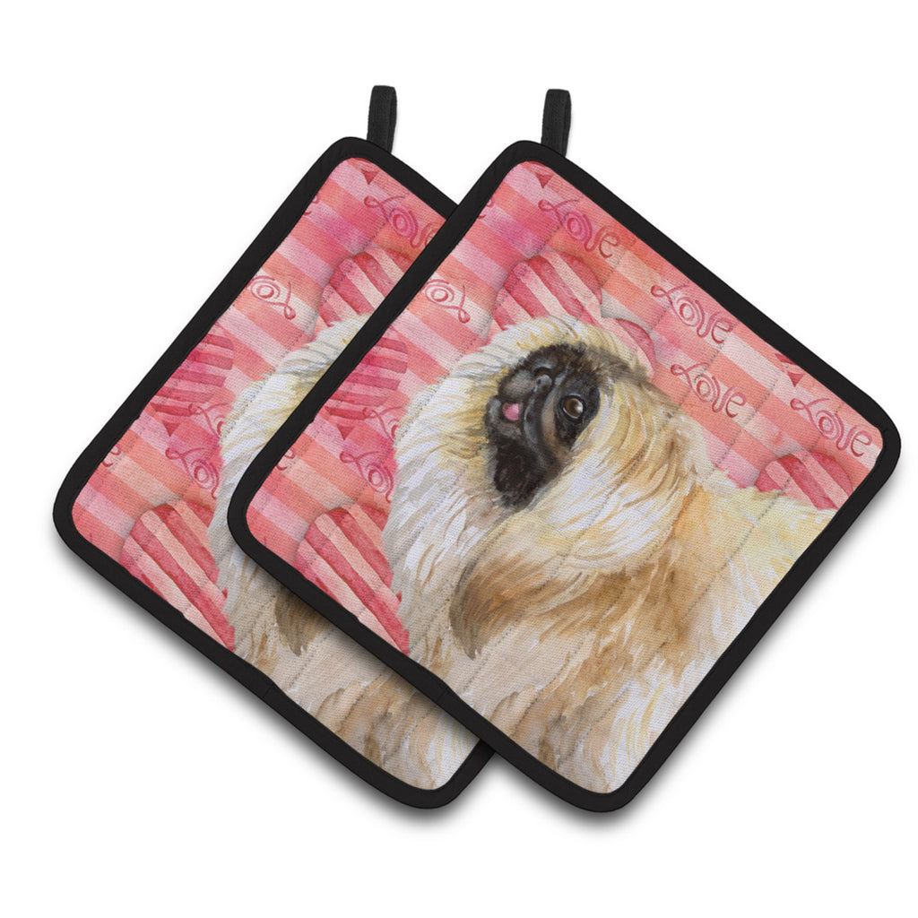 Caroline'S Treasures Pekingese Decorated Pot Holder