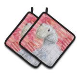 Caroline'S Treasures Sealyham Terrier Decorated Pot Holder, 7.5H X 7.5W, Love Is A Dog