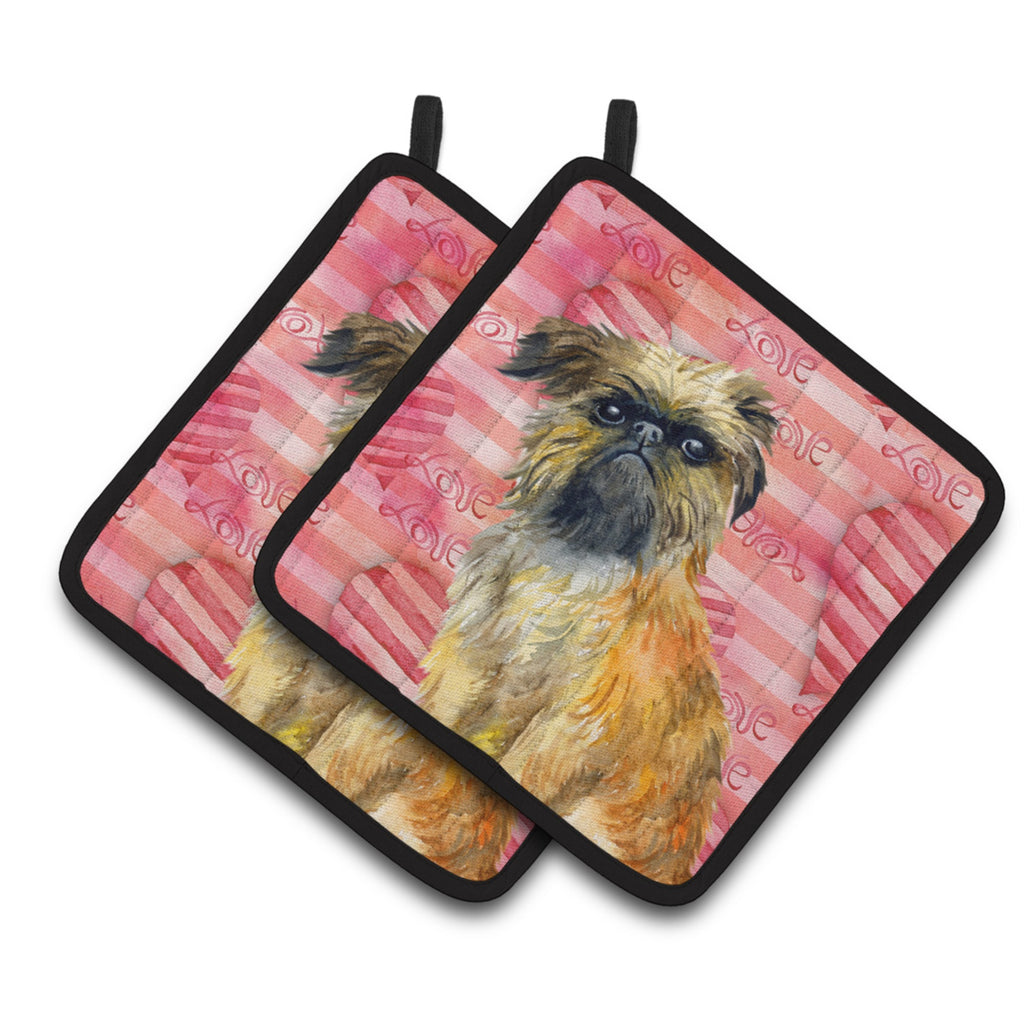 Caroline'S Treasures Brussels Griffon Decorated Pot Holder