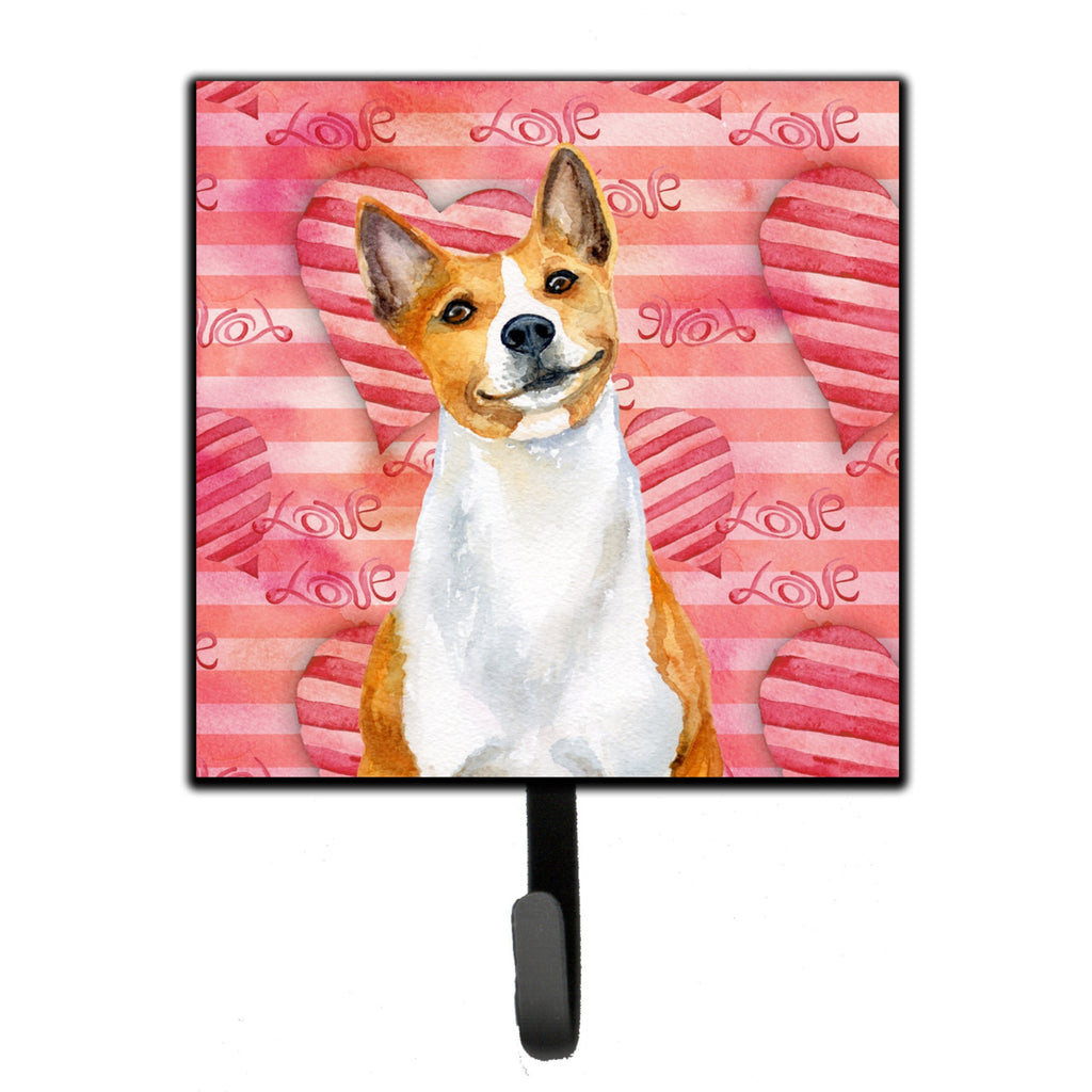 Caroline's Treasures Basenji Love Wall Hook