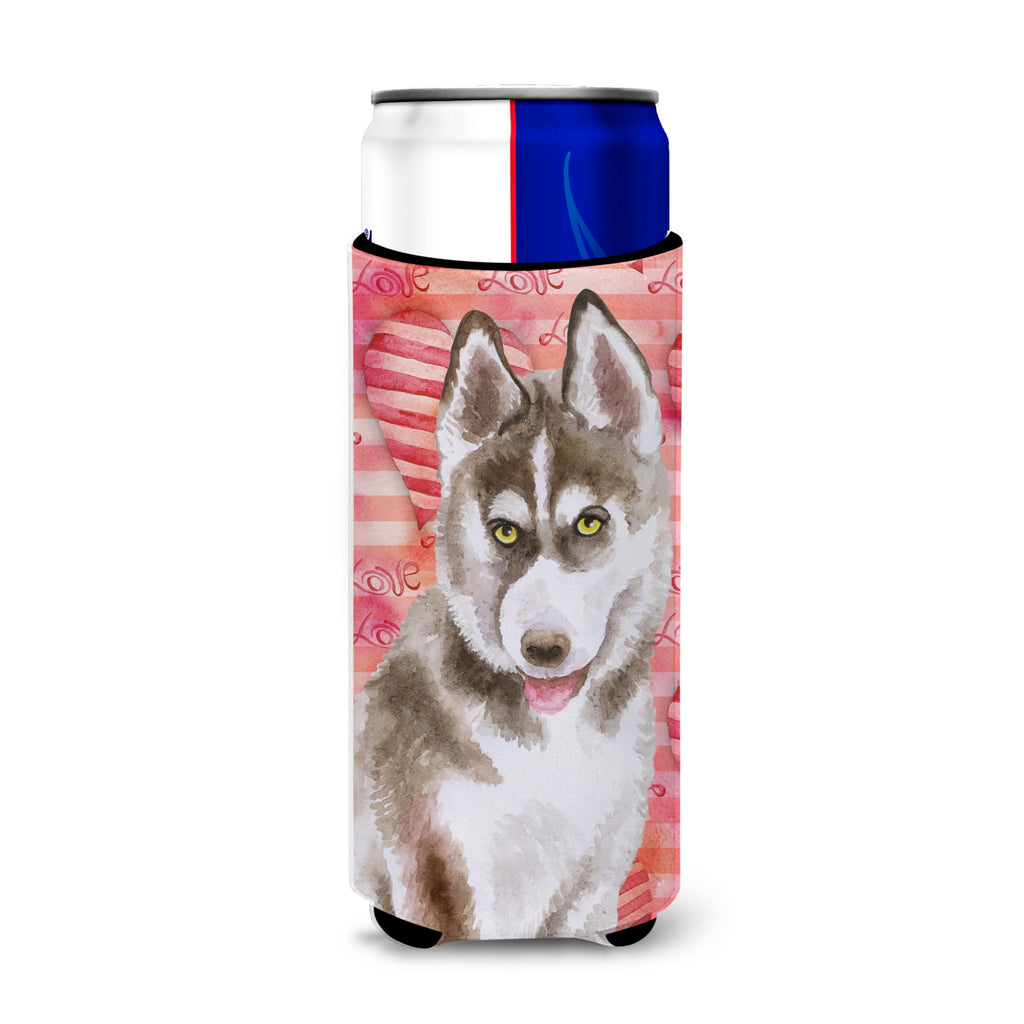 Caroline's Treasures Siberian Husky Love Decorative Bottle Hugger - Thumbnail 2