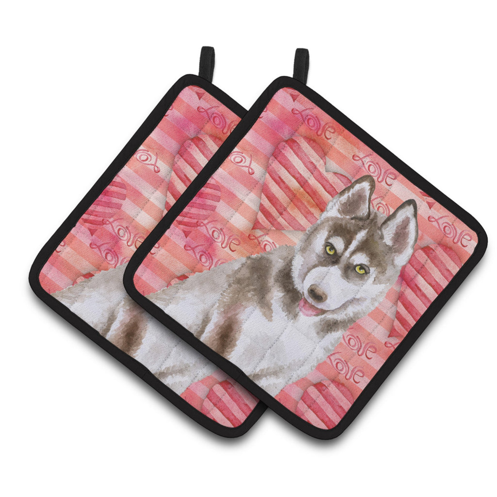 Caroline'S Treasures Siberian Husky #2 Decorated Pot Holder - Thumbnail 5