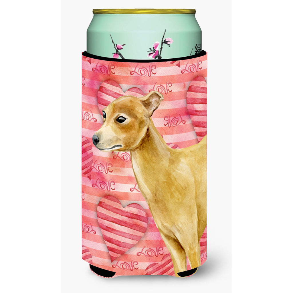 Caroline'S Treasures Italian Greyhound Love Decorative Can Hugger, Tall Boy