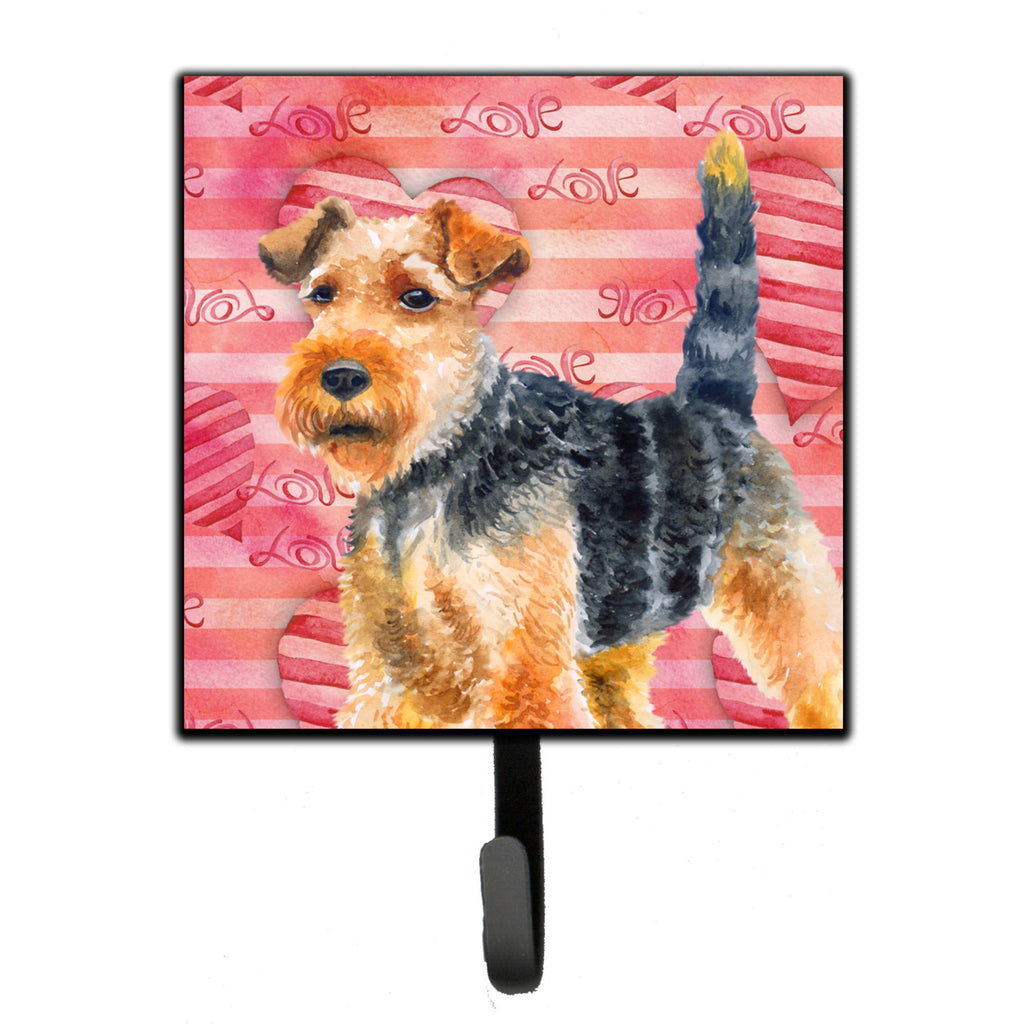 Caroline's Treasures Smooth Fox Terrier Love Wall Hook, Small - Thumbnail 3