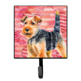 Caroline'S Treasures Welsh Terrier Love Wall Hook, Small, Multicolor