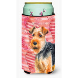 Caroline'S Treasures Welsh Terrier Love Decorative Can Hugger, Tall Boy, Multicolor