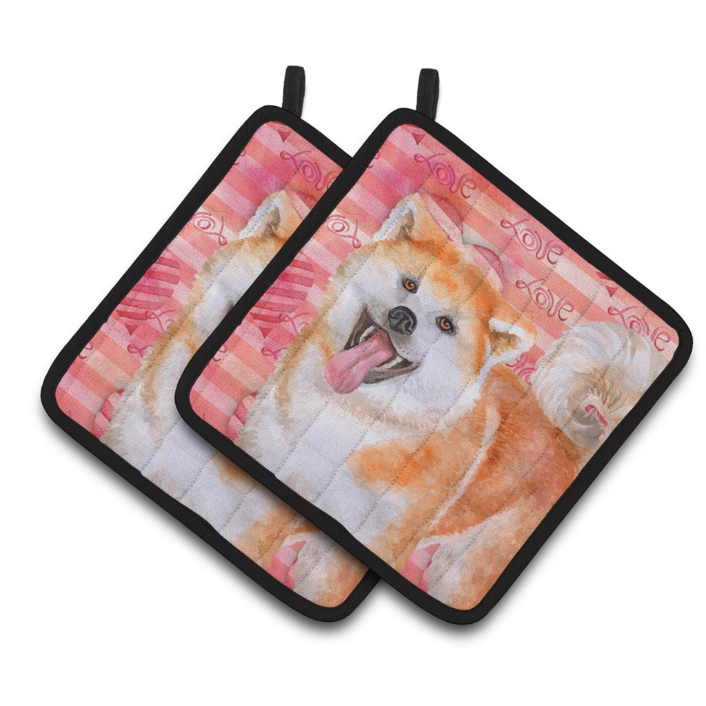 Caroline'S Treasures American Akita Decorated Pot Holder - Thumbnail 2