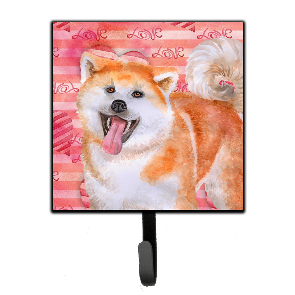 Caroline's Treasures Akita Love Wall Hook
