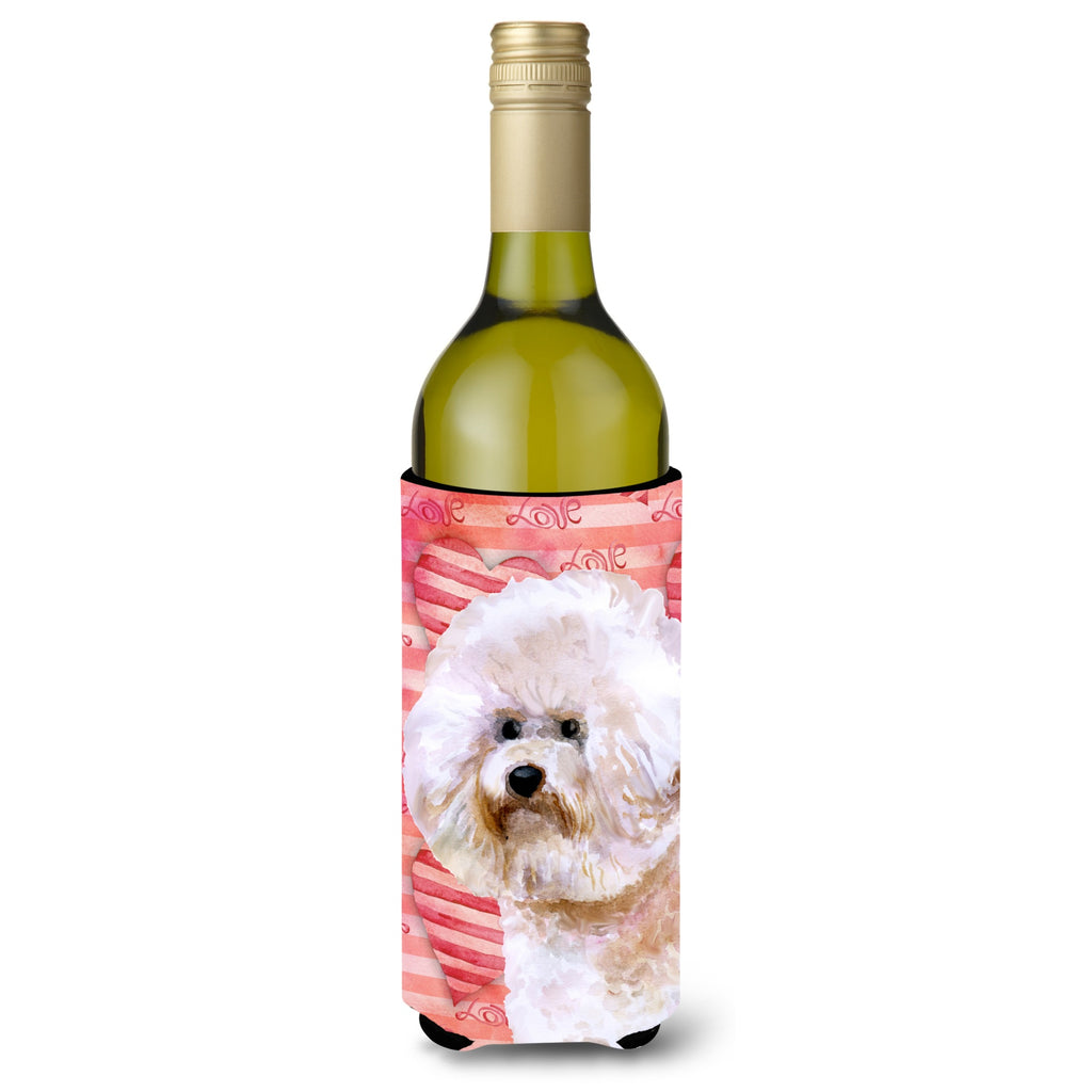 Caroline'S Treasures Bichon Frise #2 Love Decorative Can Hugger, Slim - Thumbnail 4