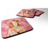 Caroline'S Treasures Cocker Spaniel Love Decorative Coasters, Multicolor