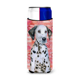 Caroline'S Treasures Dalmatian Puppy Love Decorative Can Hugger, Slim, Multicolor