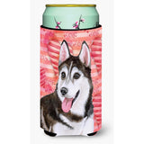 Caroline'S Treasures Siberian Husky #2 Love Decorative Can Hugger, Tall Boy, Multicolor