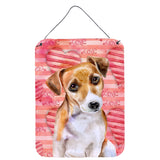 Caroline'S Treasures Jack Russell Terrier #2 Love Metal Print, 16 X 12, Multicolor