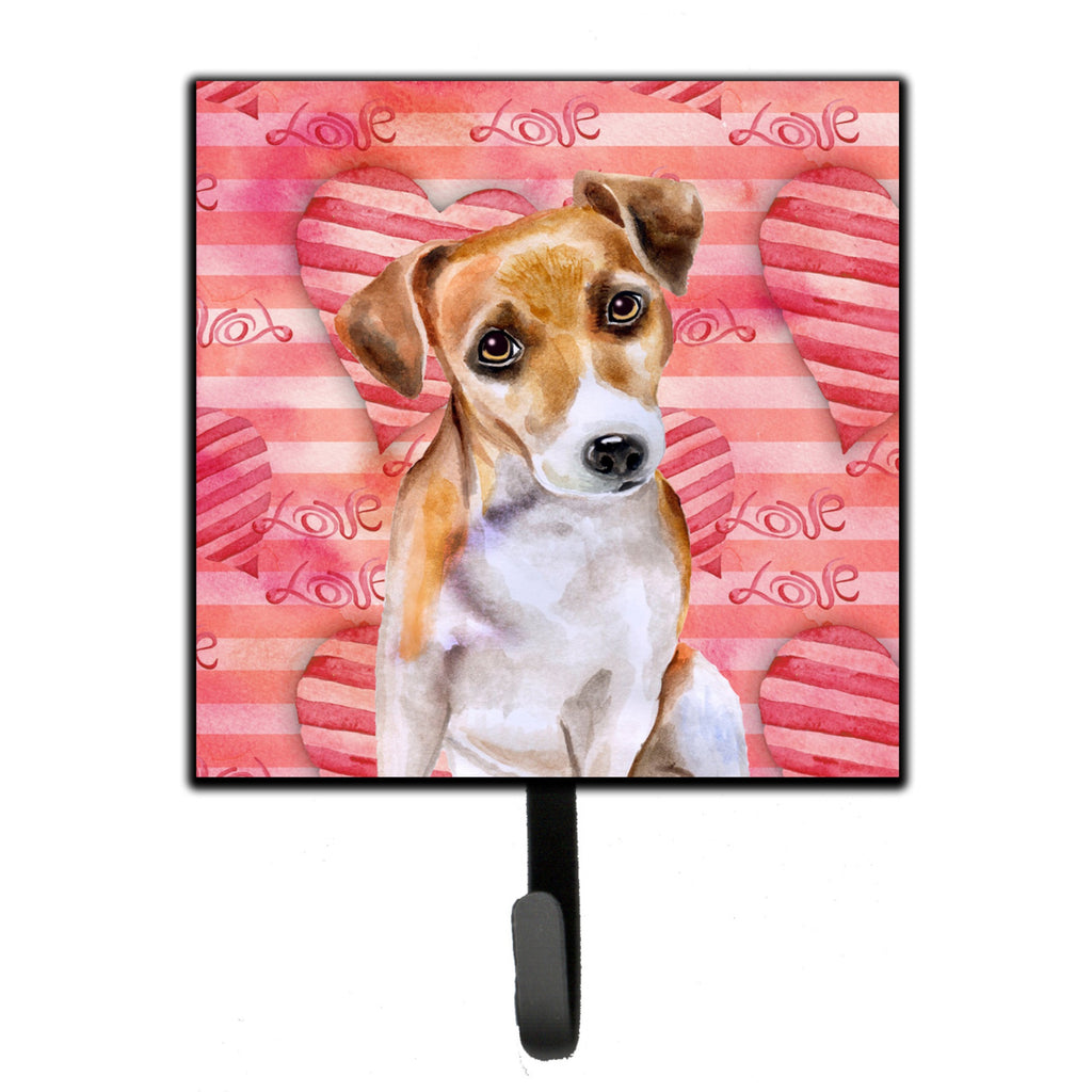 Caroline's Treasures Jack Russell Terrier Love Wall Hook