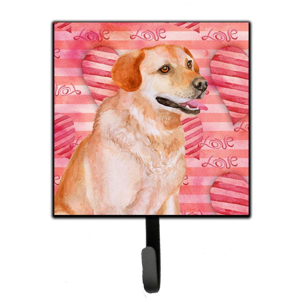 Caroline's Treasures Labrador Retriever Love Wall Hook