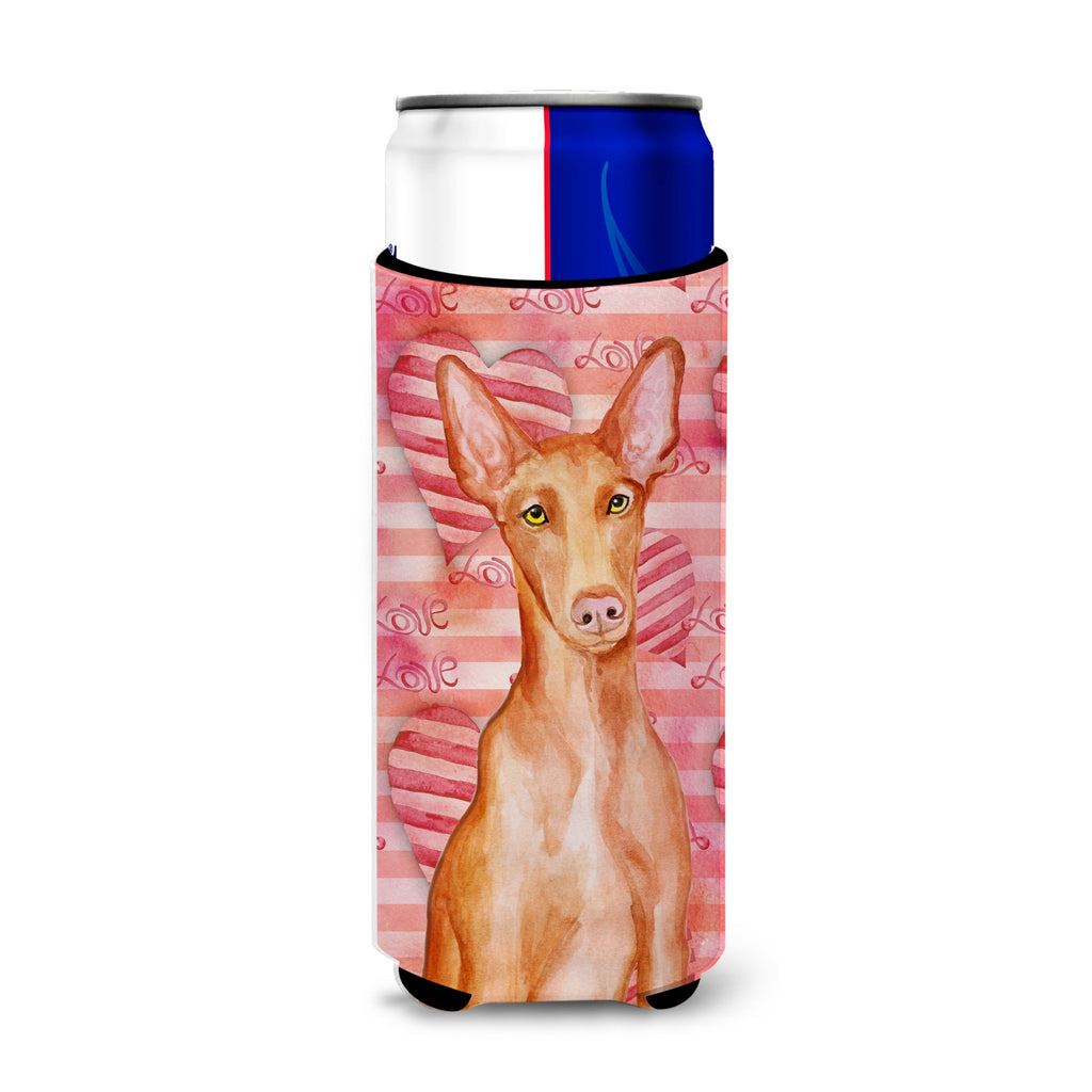 Pharaoh Hound Love Decorative Can Hugger, Slim
