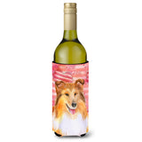 Caroline'S Treasures Sheltie Love Decorative Bottle Hugger, 750Ml, Multicolor