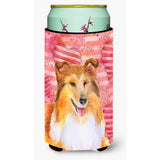 Caroline'S Treasures Sheltie Love Decorative Can Hugger, Tall Boy, Multicolor
