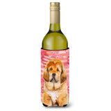 Caroline'S Treasures Tibetan Mastiff Love Decorative Bottle Hugger, 750Ml, Multicolor