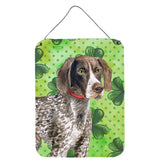 Caroline'S Treasures German Shorthaired Pointer St Patrick'S Metal Print, 16 X 12, Multicolor