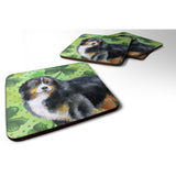 Caroline'S Treasures Bernese Mountain Dog St Patrick'S Decorative Coasters, Multicolor