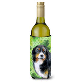Caroline'S Treasures Bernese Mountain Dog St Patrick'S Decorative Bottle Hugger, 750Ml, Multicolor
