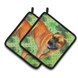 Caroline'S Treasures Boerboel Mastiff Decorated Pot Holder, 7.5H X 7.5W, St Patrick'S Day