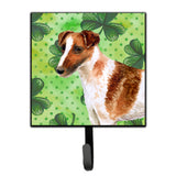 Caroline'S Treasures Smooth Fox Terrier St Patrick'S Wall Hook, Small, Multicolor