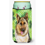 Caroline'S Treasures German Shepherd St Patrick'S Decorative Can Hugger, Tall Boy, Multicolor