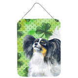 Caroline'S Treasures Papillon St Patrick'S Metal Print, 16 X 12, Multicolor